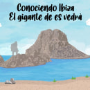 Conociendo Ibiza: La leyenda del gigante d'es Vedrá. Design, Traditional illustration, Motion Graphics, Film, Video, TV, Character Design, Multimedia, and 2D Animation project by Ignacio Javier Doncel Ramos - 02.11.2023