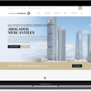 Abogados Velázquez Website. Un progetto di UX / UI, Web design e Web development di Oscar Villalba González - 11.07.2023