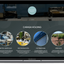 Carasa Holding Website. Un projet de Photographie, Design graphique, Webdesign , et Développement web de Oscar Villalba González - 11.07.2023