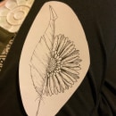 Mon projet du cours : Conception de tatouages Blackwork. Ilustração tradicional, Ilustração digital, e Desenho de tatuagens projeto de marie billebeau - 16.07.2023