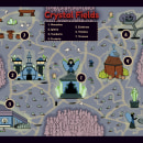 Mi proyecto del curso: Mapas creativos para juegos: Crystal Fields. Traditional illustration, Digital Illustration, and Editorial Illustration project by Roberto Ruano Muñoz - 07.20.2023