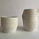 Mi proyecto del curso: Introducción a la impresión 3D de cerámica. Un proyecto de 3D, Diseño de complementos, Diseño industrial, Diseño de producto, Modelado 3D, Decoración de interiores, Cerámica, Diseño 3D y Fabricación digital						 de diegtena - 26.07.2023