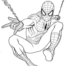 Coloriage Spiderman : Imprimez vos Héros Préférés | GBcoloriage". Traditional illustration, Film, Video, and TV project by stephansavage2023 - 07.29.2023