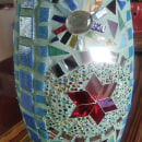 Mi Pecera iluminada proyecto del curso: Introducción al mosaico . Arts, Crafts, Fine Arts, Decoration, and Ceramics project by Eugenia Ríos - 04.24.2023
