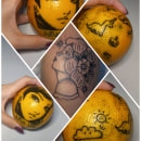 Meu projeto do curso: Tatuagem para principiantes. Un proyecto de Diseño de tatuajes de Julia Fredrica - 07.08.2023