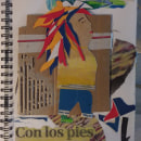 Mi proyecto del curso: Cuaderno creativo: experimenta con collage, estampación y decoupage. Un proyecto de Ilustración tradicional, Collage, Papercraft y Sketchbook de safdieruth - 12.08.2023