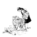 Feline. Un proyecto de Ilustración tradicional de Agnibha Sen - 13.08.2023