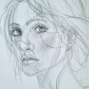 My project for course: Portrait Sketchbooking: Explore the Human Face. Un progetto di Bozzetti, Disegno, Disegno di ritratti, Disegno artistico e Sketchbook di Iva Kunciak - 14.08.2023