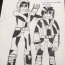 MI proyecto del curso: Creación de personajes de manga. Design de personagens projeto de Sebastián Salvador - 11.11.2021