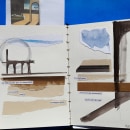 Mi proyecto del curso: Cuaderno artístico para viajes imaginarios. Artes plásticas, Criatividade, Desenho, e Sketchbook projeto de Rocio Zucchi - 16.06.2023