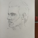 Mi proyecto del curso: Sketchbook de retrato: explora el rostro humano. Un proyecto de Bocetado, Dibujo, Dibujo de Retrato, Dibujo artístico y Sketchbook de dimane - 18.08.2023