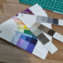 Meu projeto do curso: Teoria da cor para projetos têxteis. Fashion, Fashion Design, Embroider, and Color Theor project by Bruna Carvalho - 08.23.2023