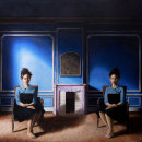 Le Désert Bleu. Un projet de Beaux Arts, Peinture , et Peinture à l'huile de Manuel Dampeyroux - 24.08.2023