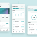  Personal Finance Mobile App. Een project van UX / UI van Sergio Durango - 29.08.2023