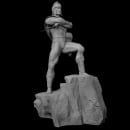 Escultura de ``Seven Romans´´ de Franz Frazetta. Sculpture, and 3D Modeling project by Víctor Navarro Andrés - 09.04.2023
