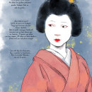 Extracto de Geishas Rivales. Ein Projekt aus dem Bereich Traditionelle Illustration und Comic von Paumopi - 09.09.2023