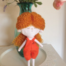My project for course: Fabric Dolls: Design and Content Creation. Arts, Crafts, To, Design, Social Media, Mobile Photograph, Product Photograph, Sewing, Instagram Photograph, Patternmaking, and Dressmaking project by Maria Soldatova - 09.10.2023