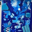 Mi proyecto del curso: Introducción a la pintura mural decorativa. Un proyecto de Pintura, Arte urbano, Ilustración digital, Pintura acrílica y Pintura decorativa de karen_studio - 11.09.2023