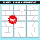 Plantillas para historietas. Graphic Design, and Comic project by emilio_juan - 08.10.2023