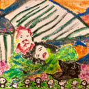 Love will tear us apart. Ilustração tradicional, Pintura em aquarela, e Desenho com lápis de cor projeto de Gea Ni - 11.08.2023