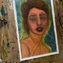 Mi proyecto del curso: Retrato en acuarela a partir de una fotografía. Un proyecto de Ilustración tradicional, Pintura a la acuarela, Ilustración de retrato y Dibujo de Retrato de Ciro Aranguren - 05.09.2023