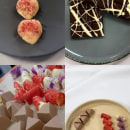 Mi proyecto del curso: Diseño de texturas con chocolate. Un proyecto de Diseño, DIY, Artes culinarias, Lifest y le de Akemi Esparza - 21.09.2023