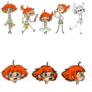 Meu projeto do curso: Design de personagens para animação com Photoshop. Un proyecto de Animación, Diseño de personajes y Animación de personajes de Sara Pena - 20.09.2023