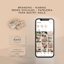 Identidad Visual - Bastet Nails. Design, Br, ing e Identidade, e Design gráfico projeto de Euge Gutierrez - 22.09.2023