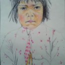 Tarahumara Girl in Creel ( Mexiko ). Ilustração tradicional projeto de dagsom - 22.09.2023