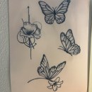 Mi proyecto del curso: Técnicas de tatuaje blackwork con línea fina. Tattoo Design project by Maria Galeana - 09.22.2023
