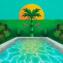 Tropical Garden. Design, Vector Illustration, Poster Design, and Digital Illustration project by Giovanna Tintori - 02.11.2023