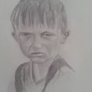 little boy portrait. Portrait Illustration, and Portrait Drawing project by philstore - 09.27.2023