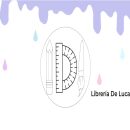 LIBRERÍA DE LUCA. Design, Design gráfico, e Design de logotipo projeto de LORENA DE LUCA - 04.10.2023