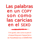 Mi proyecto del curso: Copywriting para copywriters. Un proyecto de Publicidad, Cop, writing, Stor, telling y Comunicación de María-Inés Pérez - 04.10.2023