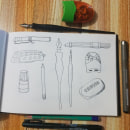 Mi proyecto del curso: El arte del sketching: transforma tus bocetos en arte. Un progetto di Illustrazione tradizionale, Disegno a matita, Disegno e Sketchbook di Grace Luna - 18.10.2023