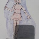 Mi proyecto del curso: Dibujo de la figura humana en poses expresivas. Fine Arts, Sketching, Drawing, Sketchbook, and Figure Drawing project by Violeta Maidana - 10.19.2023