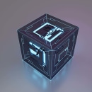 Sci-fi Cube . Design, 3D, Design de jogos, e Design gráfico projeto de Jovenel Monilla - 21.10.2023