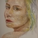 My project for course: Expressive Portrait Drawing with Soft Pastels. Un progetto di Illustrazione tradizionale, Belle arti, Disegno, Ritratto illustrato, Disegno di ritratti e Disegno artistico di bejuleo1 - 07.11.2023
