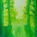 Mi proyecto del curso: Paisajes de ensueño con acuarela: plasma la luz. Painting, and Watercolor Painting project by Lucas Luna - 03.15.2023