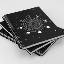 Planner Astrológico Casa do Sol. Design editorial e Ilustração vetorial projeto de Musa Santos - 09.11.2023