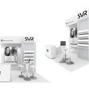 Stand SVR. Un projet de Design , Publicité, Installations, Événements , et Marketing de basamentto - 13.11.2023