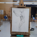 Estudio musculos. Pencil Drawing, Artistic Drawing, and Figure Drawing project by Yumiko - 02.16.2023