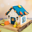 Fall Gingerbread House. Design, Arts, Crafts, Culinar, and Arts project by Hani Bacova - 11.16.2023