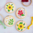 Embroidery Hoop Cookies. Un proyecto de Diseño, Artesanía, Cocina y Artes culinarias de Hani Bacova - 16.11.2023