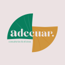 Adecuar . Br, ing, Identit, Logo Design, and Digital Marketing project by Victoria Gratwohl Aostalli - 11.17.2023