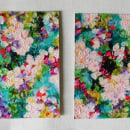 Flower garden. Painting project by Nini Steyn - 11.24.2023