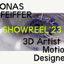 Showreel 2023. Design, Motion Graphics, 3D, Art Direction, and 3D Animation project by Jonas Pfeiffer - 11.27.2023