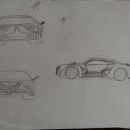 dibujos de coches que imagino . Automotive Design, and Sketching project by Romell Durand - 11.28.2023