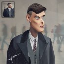 Tommy Shelby. Digital Illustration project by Tiago Lima - 11.28.2023
