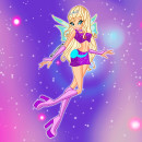 Diana - Fairy of Aether Ein Projekt aus dem Bereich Digitale Illustration von Vini - 28.11.2023